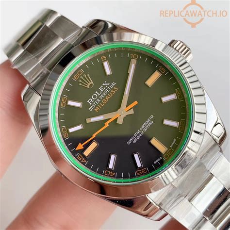 rolex milgauss vintage replica|rolex milgauss 40mm.